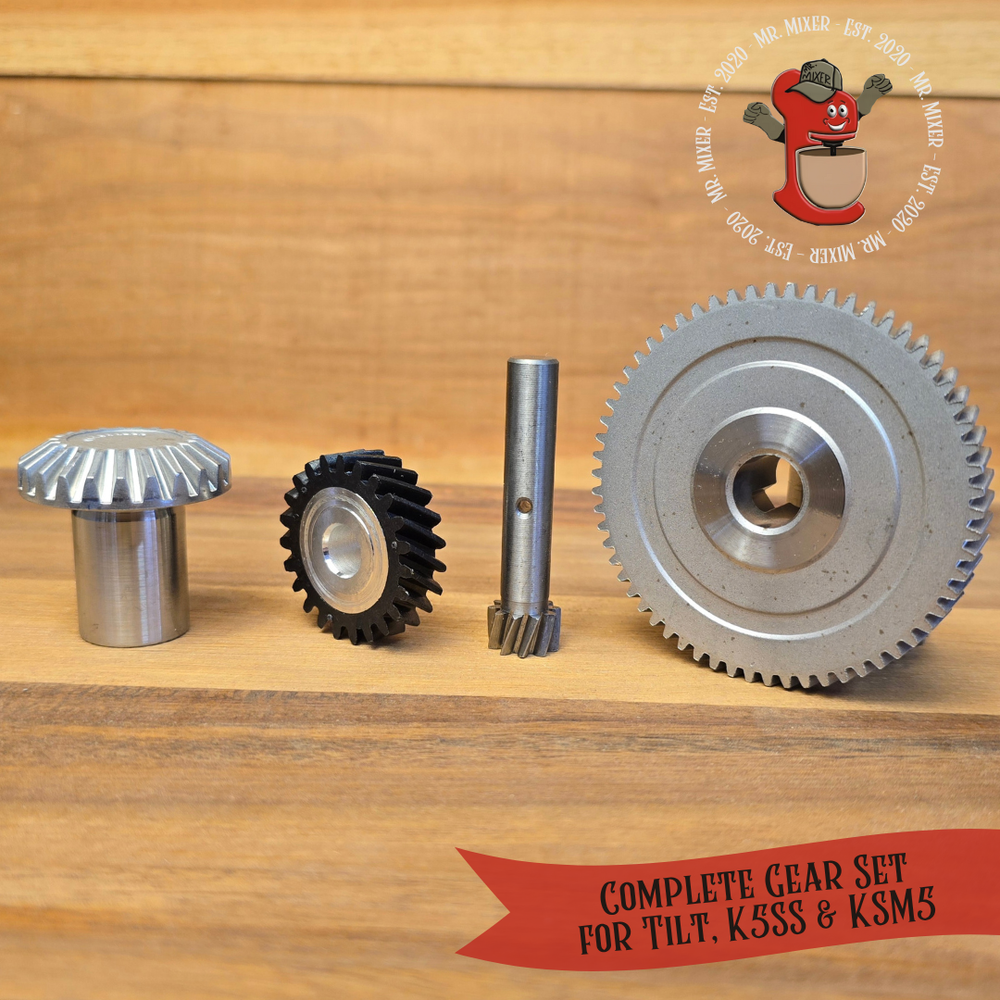 MGSD6体セット Complete Gear Set for Tilt Head/KSM5/K5SS — Mr. Mixer